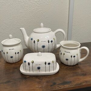 RAE DUNN HOMELINE “Home” Bundle  Colored Flower Stems.